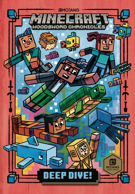 NICK ELIOPULOS; LUKE FLOWERS Minecraft Woodsword Chronicles Deep Dive! (Minecraft Woodsword Chronicles #3), (Hardcover)