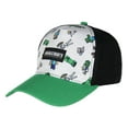 thumbnail image 1 of Minecraft Youth Hat Floating Mobs Creeper Skeleton Dog Chicken Snapback OSFM Cap, 1 of 7