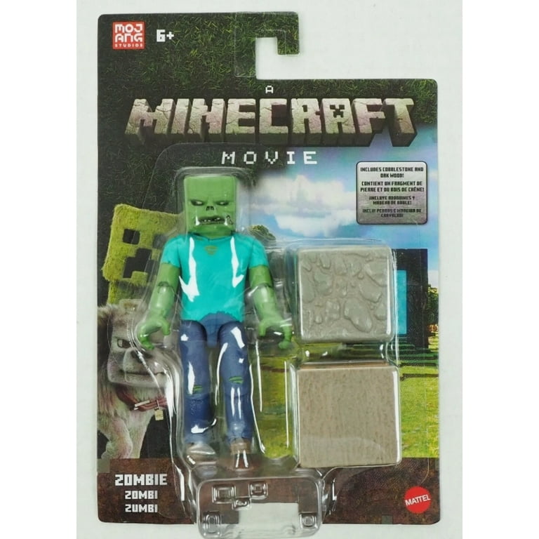 Minecraft Zombie Action Figure & Accessories, Toy Set