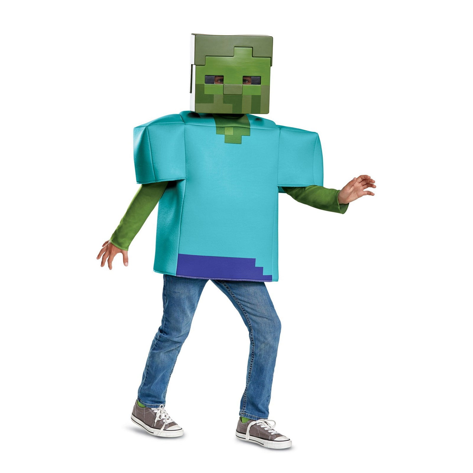 Women's Minecraft Creeper Costume