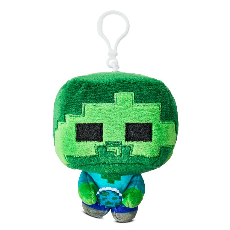 Minecraft Zombie Plush Clip Easter Party Favor by Ruz(Selections
