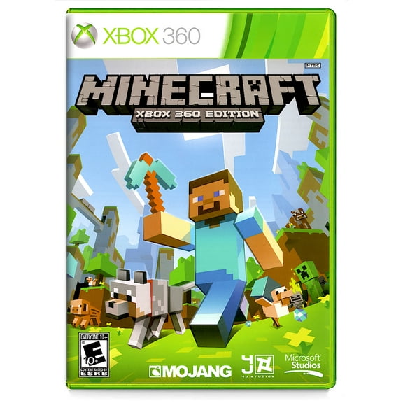 Pre-Owned Minecraft by Microsoft for Xbox 360, Standard Edition, Everyone 10+