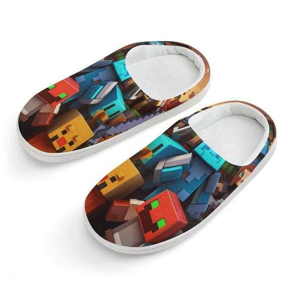 Minecraft House Slippers