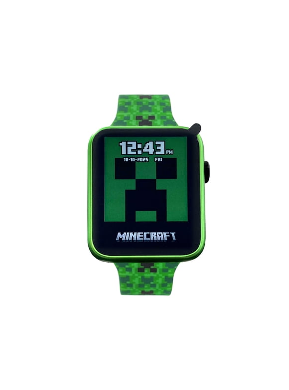 Minecraft iTime Adult Smart Watch in Green