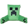 thumbnail image 1 of Minecraft: Relax Pillow - Creeper - Character Lounge Cushion, Armrests, Phone Pocket, Soft-Comfortable Game Theme Decor, 27.6 x 15.7 x 19.7", Licensed, 1 of 6