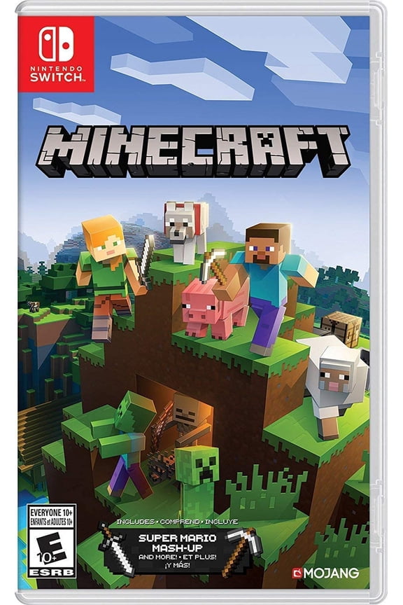 Minecraft with Super Mario Mash-up, Mojang, Nintendo Switch