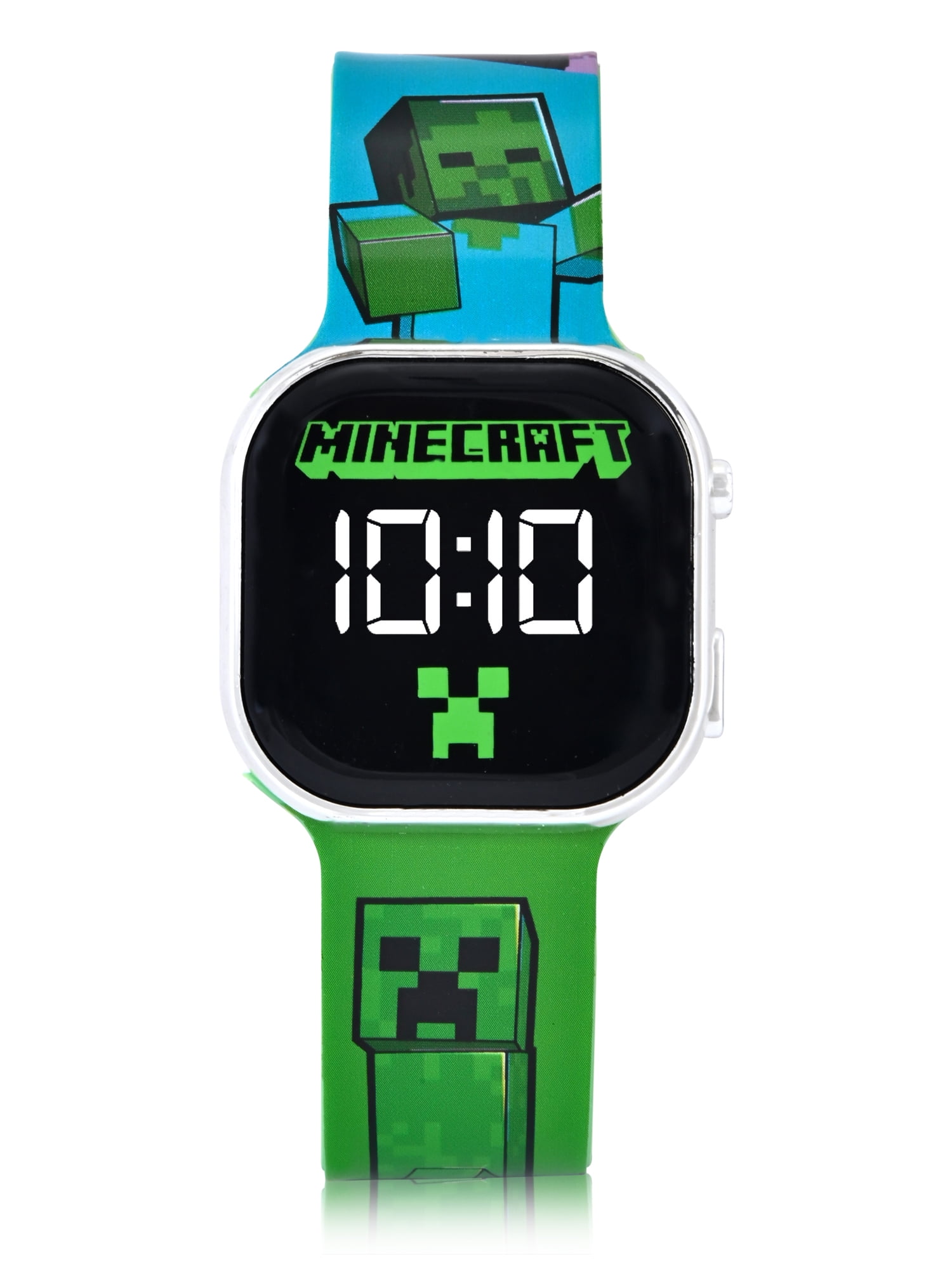 PacmanUnisex Children's LED Watch with Square Case and