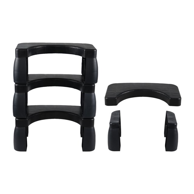 Minekkyes 4Pack Simple Toilet Stool, NonSlip Step Stool for Squatting