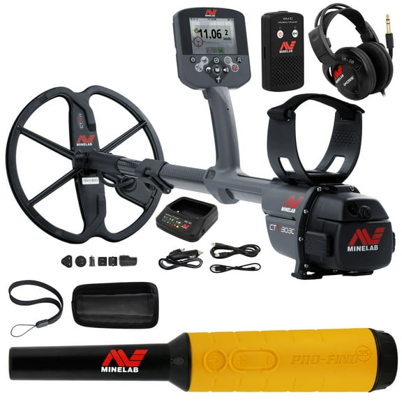 Minelab CTX 3030 Ultimate Waterproof Metal Detector with Pro Find 35 Pinpointer