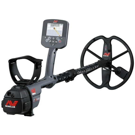 Minelab CTX 3030 Waterproof All Terrain Metal Detector with Full Color LCD, 11" Double-D Smart Search Coil, 1.5kHz - 100kHz Operating Frequencies