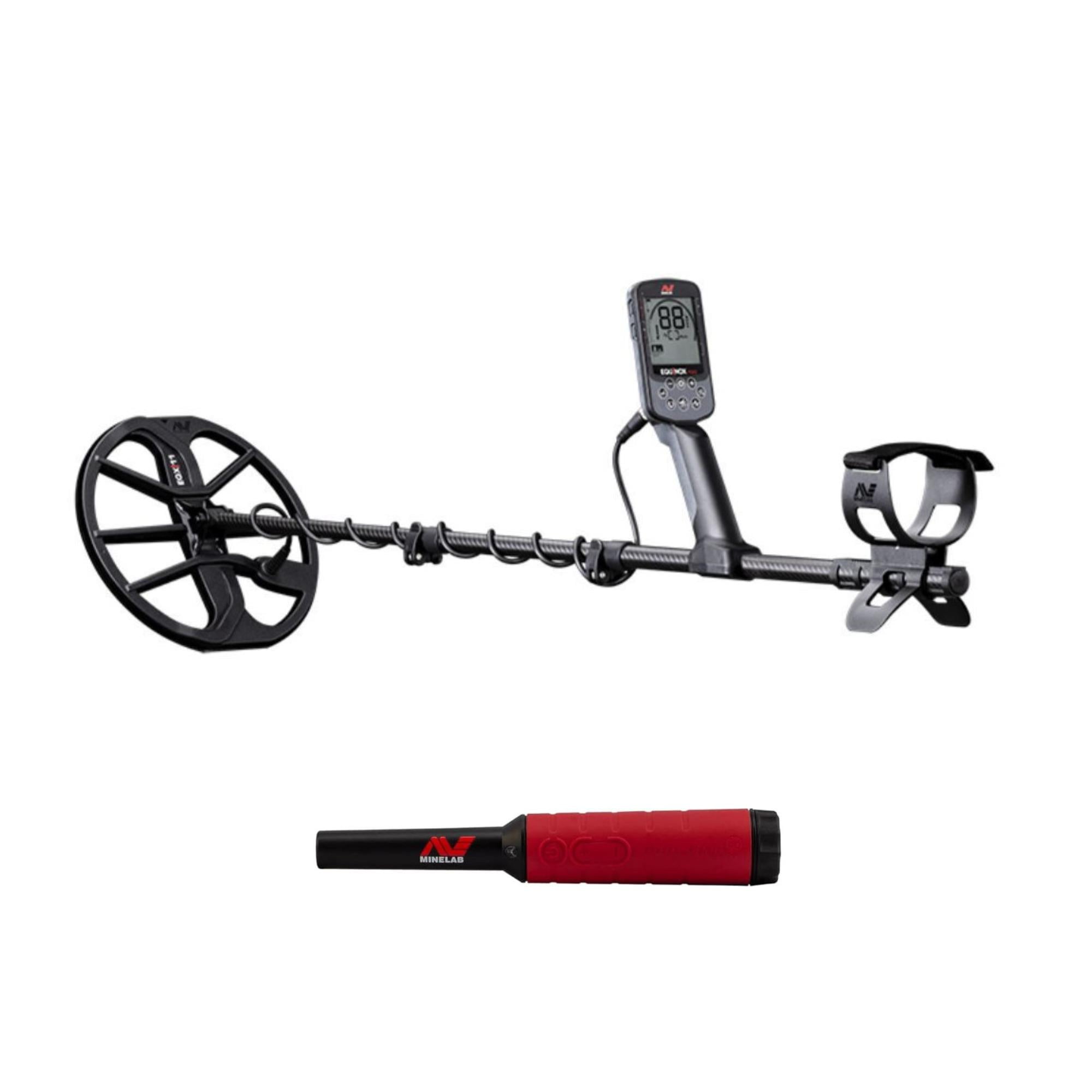 Minelab EQUINOX 700 Multi-Purpose Metal Detector Bundle with PRO-FIND 40 Waterproof Pinpointer (2 Items)