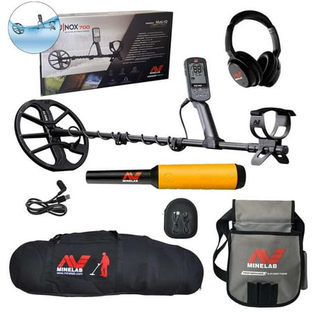 Minelab Equinox 700 with Pro-Find 20 Pointer, Carry Bag, and Finds Pouch