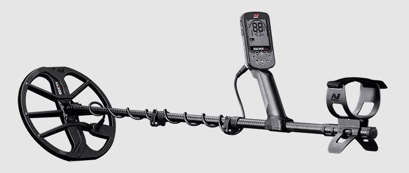 Minelab EQUINOX 900 Waterproof Metal Detector with EQX11 11" and EQX06 6" Double-D Coil