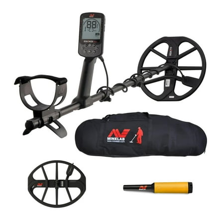 Minelab Equinox 900 Waterproof Metal Detector with EQX SmartCoil and Case Bundle