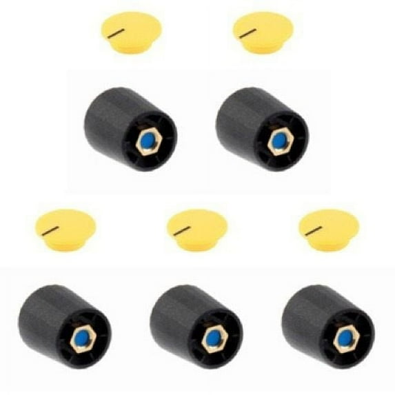 Minelab Excalibur Knobs & Caps (Set of 5)
