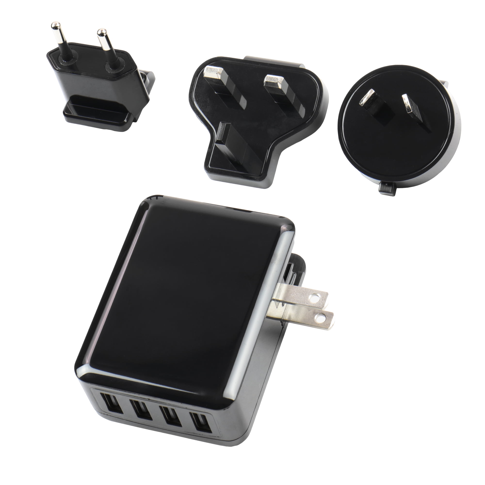 Minelab Metal Detector 4-Way Universal AC Charger Plug Pack for Equinox and X-Terra