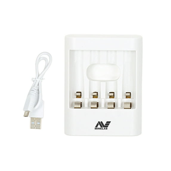 Minelab Charger for 4x AA Rechargeable Ni-MH Battery