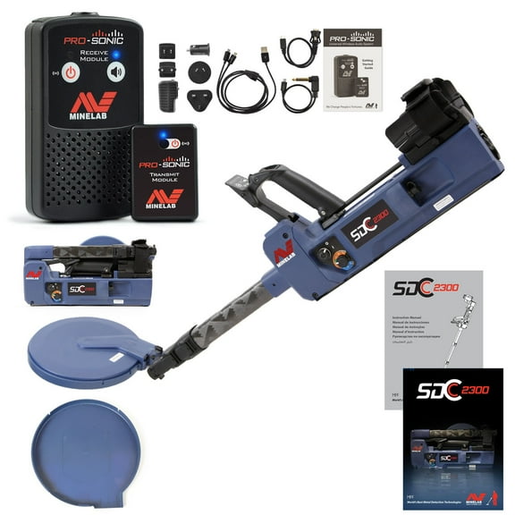 Minelab Special SDC 2300 Detector with PRO-SONIC Wireless Audio System