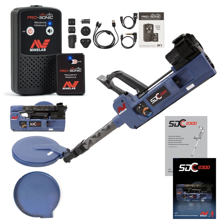 Minelab Special SDC 2300 Detector with PRO-SONIC Wireless Audio