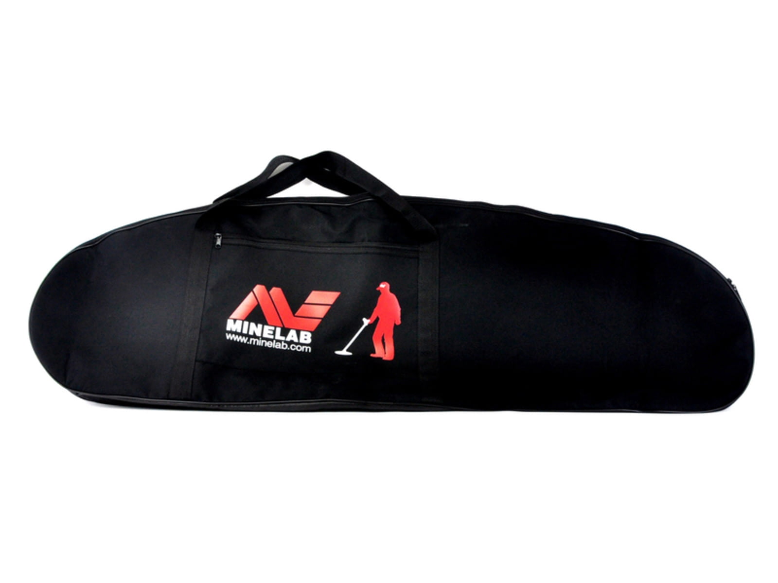 Minelab Padded & Reinforced Canvas Carry Bag with Pocket for All Metal Detectors, Black