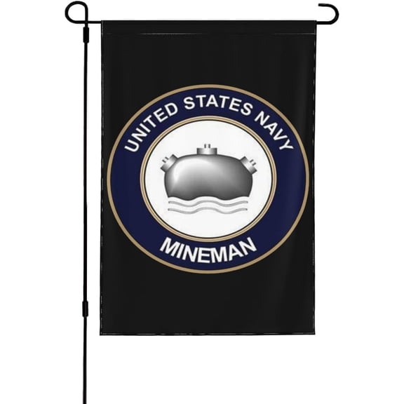 Mineman MN Banner Outdoor Flags Garden Flag Yard Flag 28x40in