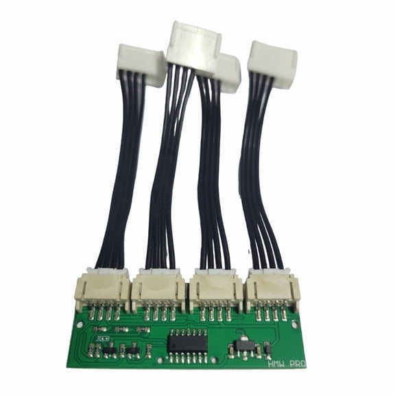 Miner 12V 4-in-1 4Pin Fan Simulator Emulator Board for for IBeLink BM-KS Max BM-S1 Enhances Computer Cooling Efficiency