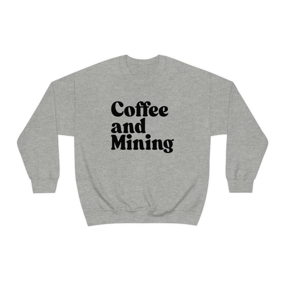 Miner 1970s 70s Sweatshirt, Gifts, Sweater Shirt