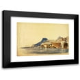 thumbnail image 1 of Miner Kilbourne Kellogg 14x11 Black Modern Framed Museum Art Print Titled - Castle at Corfu, Greece, 1 of 5