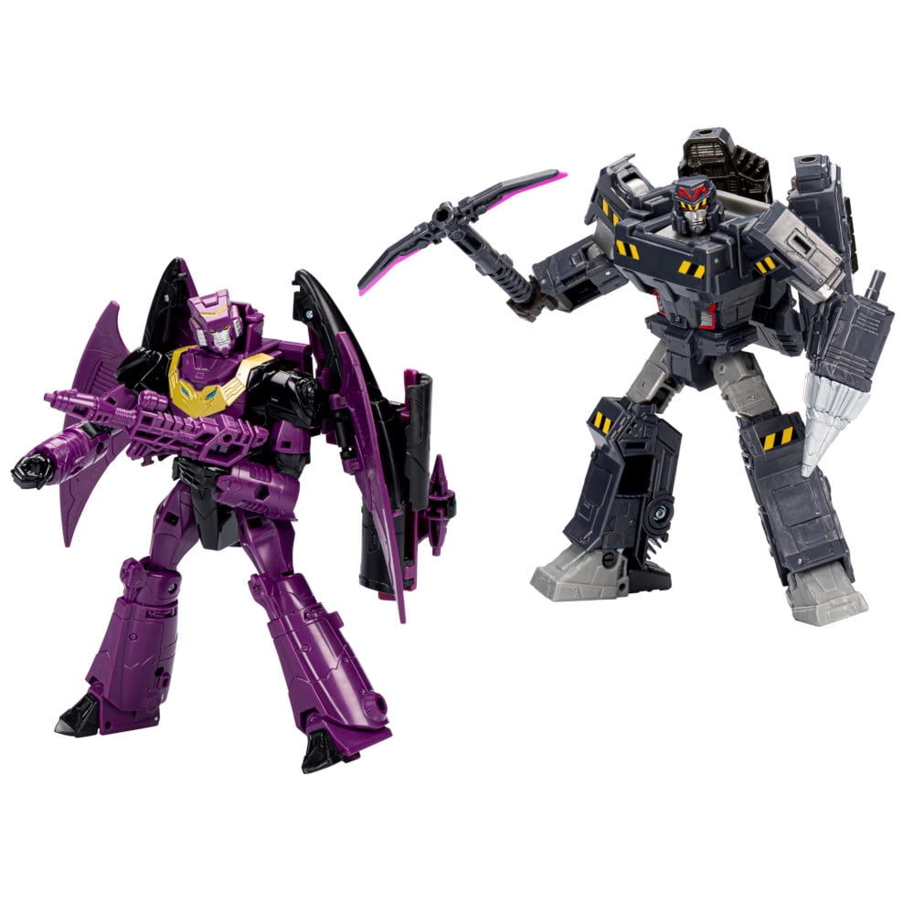 Miner Megatron and Senator Ratbat Legacy Voyager Class | Transformers Generations Legacy