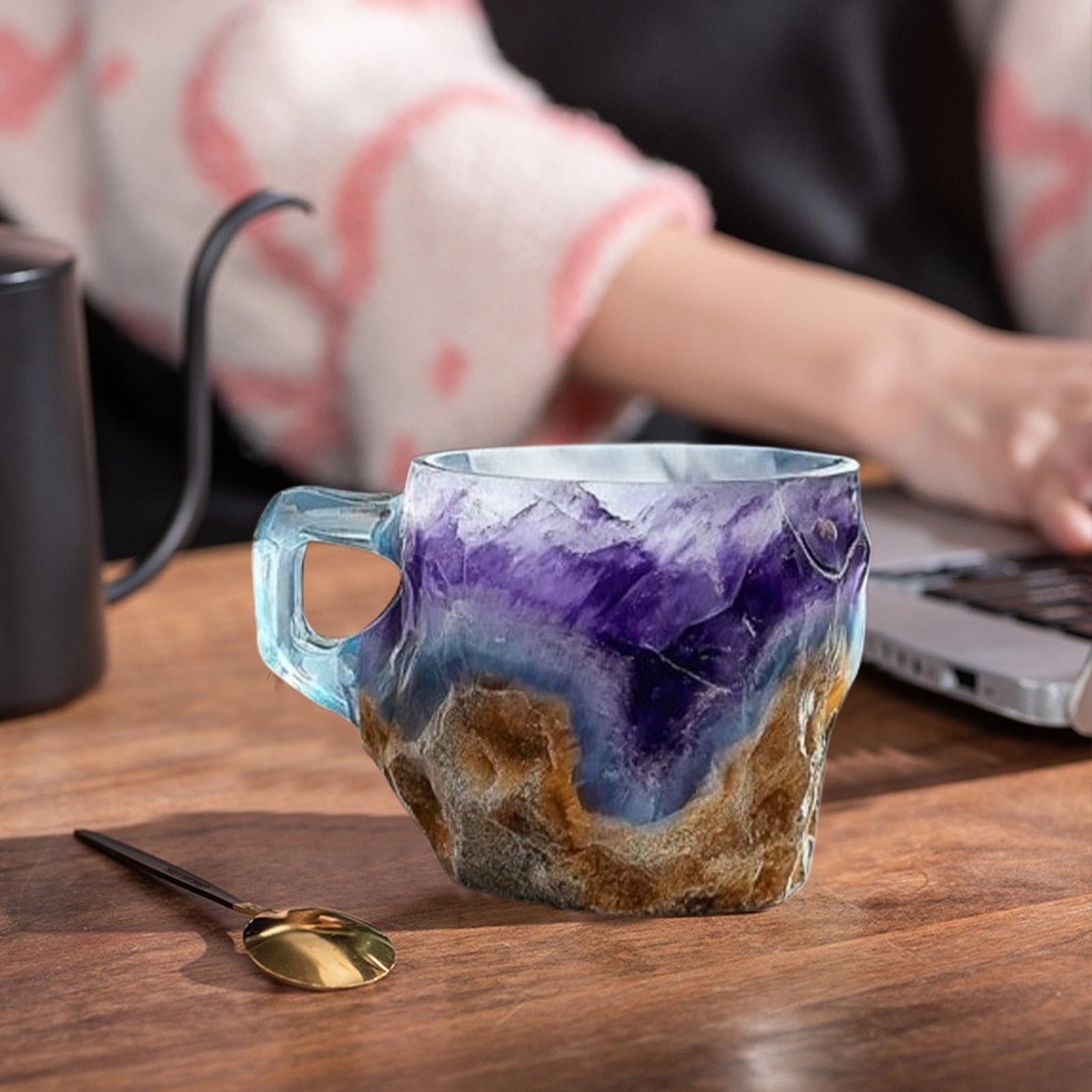 Mineral Crystal Coffee Mug,2024 New Mineral Crystal Coffee Mugs ...