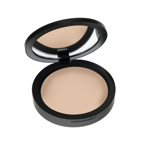 Mineral Dual Powder in Due Date (Medium) 4-in-1 Pressed Mineral Foundation with SPF 15 for Flawless Glow & Soft Looking Skin - Oil Free, Talc Free, Gluten Free - 0.45 Oz by Mommy Makeup