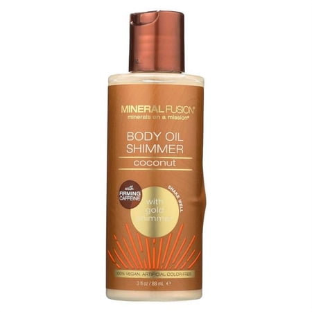 Mineral Fusion 2235729 3 fl oz Body Oil Shimmer - Gold