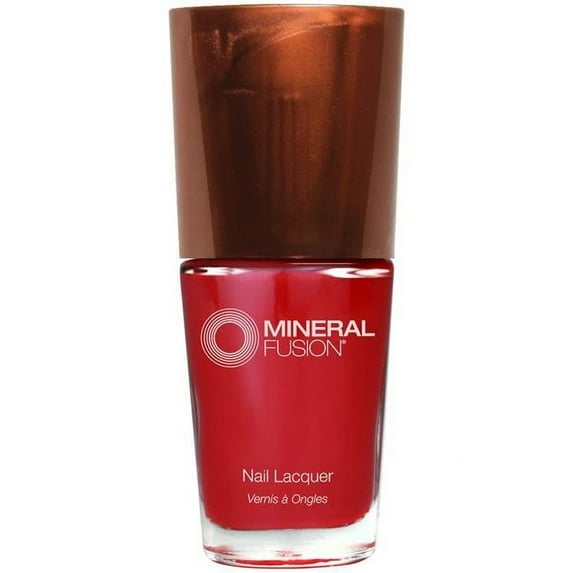 Mineral Fusion 62387 0.33 oz Nail Polish, Scarlett