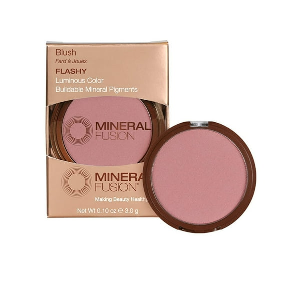 Mineral Fusion Blush, Flashy, 0.1 Oz