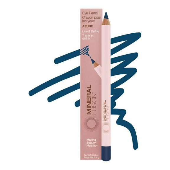 Mineral Fusion Eye Liner Pencil - Azure , 0.04 oz Eyeliner