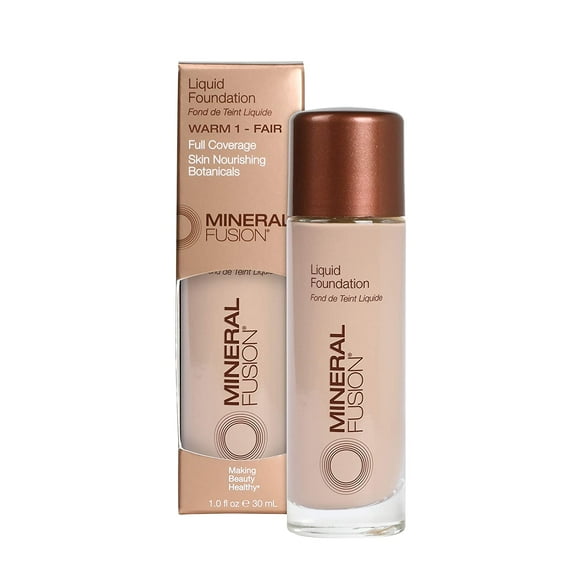 Mineral Fusion Liquid Foundation, Warm 1, 1 Oz