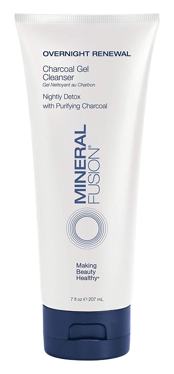 Mineral Fusion - Overnight Renewal Charcoal Cleanser Gel - 7 fl. oz.