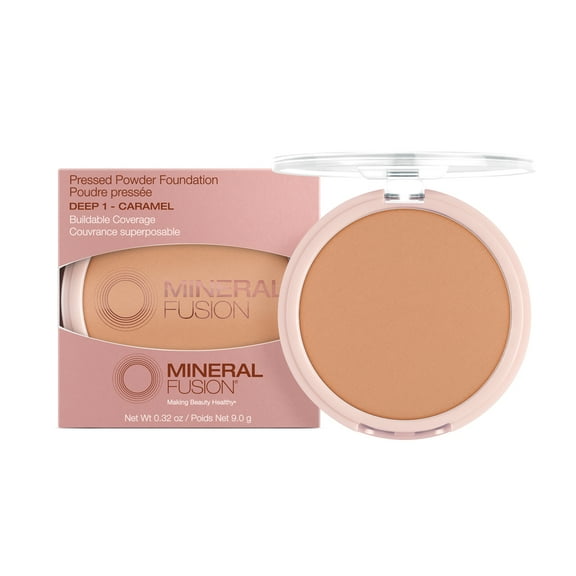 Mineral Fusion Pressed Powder Foundation Deep 1