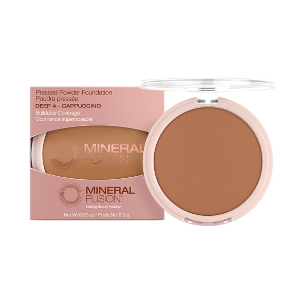 Mineral Fusion Pressed Powder Foundation Deep 4
