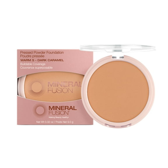 Mineral Fusion Pressed Powder Foundation Warm 5