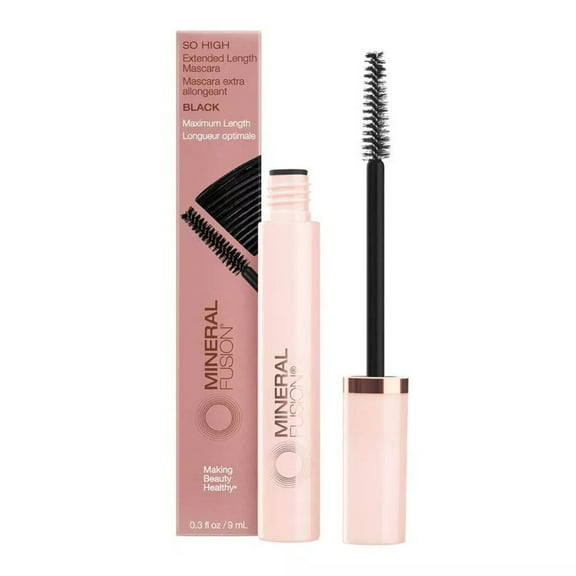 Mineral Fusion So Classy Mascara Black, Volume, 0.3 Oz..