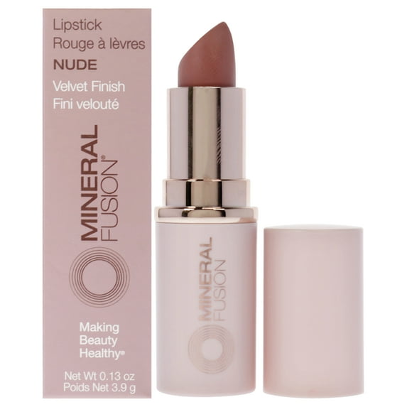 Mineral Fusion Velvet Finish Lipstick - Nude , 0.13 oz Lipstick