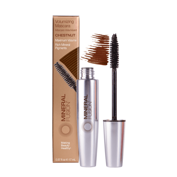 Mineral Fusion Volumizing Mascara, Chestnut, 0.57 Oz