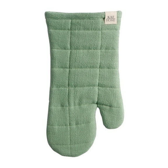 Mineral Green Monaco Quilted Oven Mitt 13"
