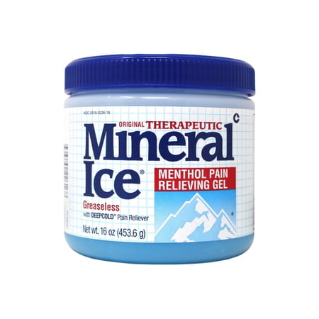Mineral Ice Pain Relieving Gel 16 oz (Pack of 9)