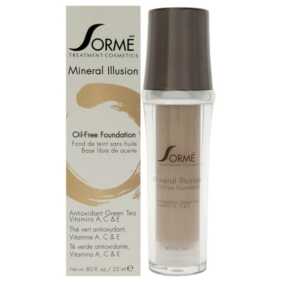 Sorme Cosmetics Mineral Illusion - Oil Free Luminous Foundation (Color : Dark Beige #715)