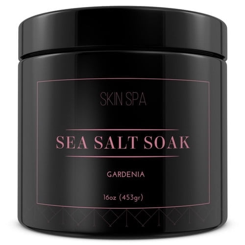 Mineral Sea Salt Soak - Gardenia 16oz (453gr)