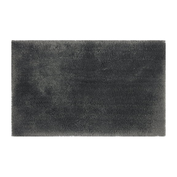 Mineral Spring Brookside Bath Tufted Polyester 2 Piece Bath Rug Set, Grey Eclipse, 17" x 24" & 20" x 32"