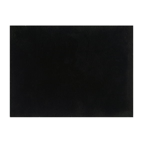 Mineral Spring Brookside Bath Tufted Polyester Bath Rug, Black, 20" x 32"