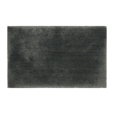 Mineral Spring Brookside Bath Tufted Polyester Bath Rug, Grey Eclipse, 20" x 32"